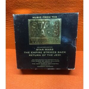Star Wars Trilogy (Score) -‎ Audio CD By Star Wars Trilogy - Untested